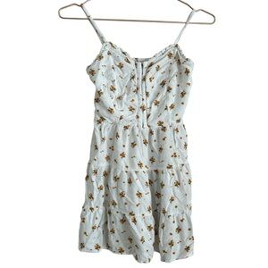 Floral Spaghetti Strap Mini Dress size XS